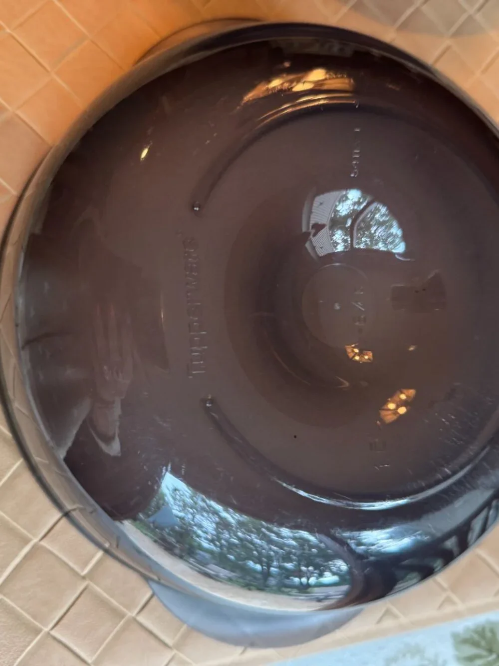 Tupperware Heat N Serve Container 1.5L Charcoal Oval with Lid 5411A-1